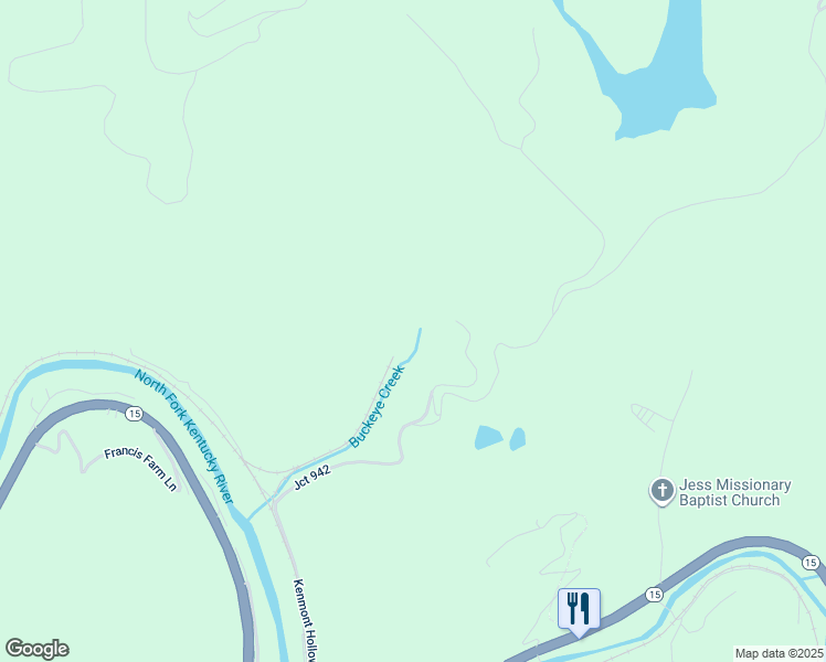 map of restaurants, bars, coffee shops, grocery stores, and more near in Jeff