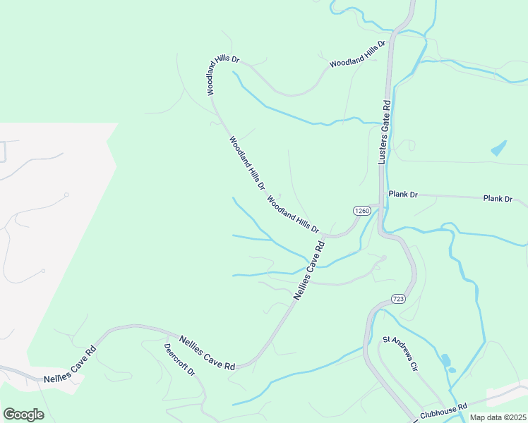 map of restaurants, bars, coffee shops, grocery stores, and more near 2195 Woodland Hills Drive in Blacksburg