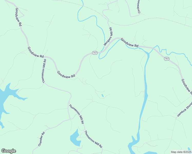 map of restaurants, bars, coffee shops, grocery stores, and more near 1175 Buck Mountain Road in Goodview