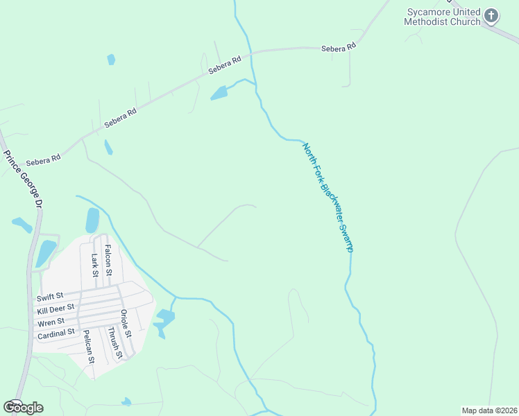 map of restaurants, bars, coffee shops, grocery stores, and more near 8271 Sebera Road in Prince George