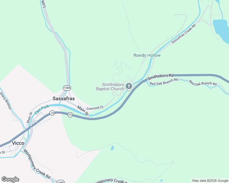 map of restaurants, bars, coffee shops, grocery stores, and more near 128 Concord Court in Sassafras