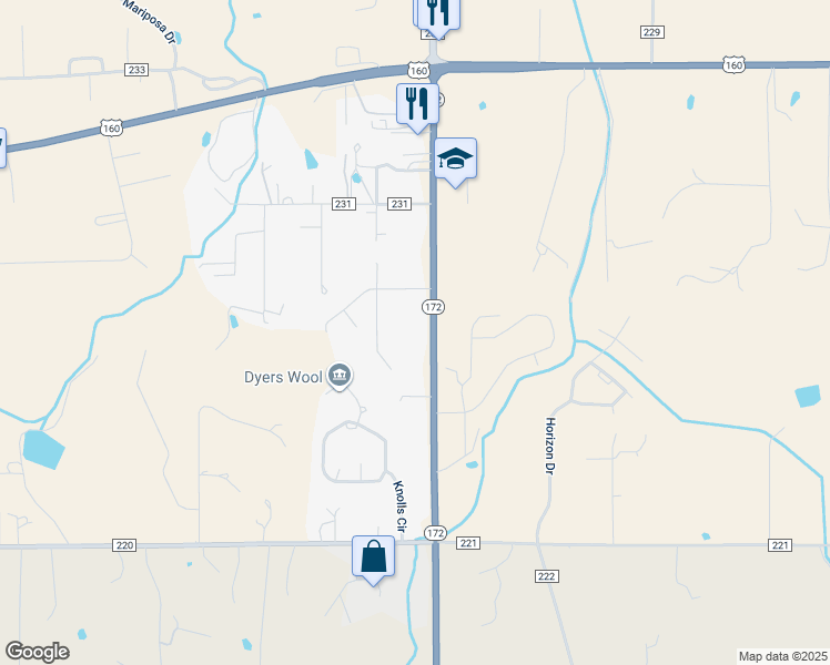 map of restaurants, bars, coffee shops, grocery stores, and more near 639 Colorado 172 in Durango