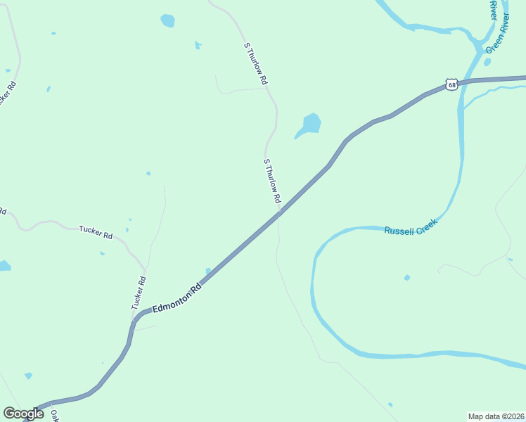 map of restaurants, bars, coffee shops, grocery stores, and more near 2182 Edmonton Road in Greensburg