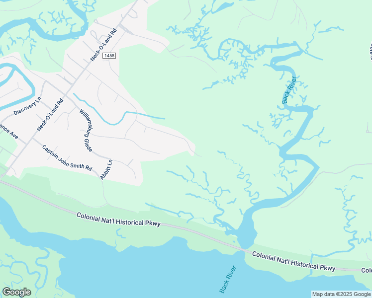 map of restaurants, bars, coffee shops, grocery stores, and more near 2248 Moonlight Point in Williamsburg