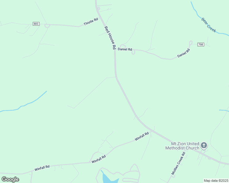 map of restaurants, bars, coffee shops, grocery stores, and more near 4765 Red House Road in Rustburg