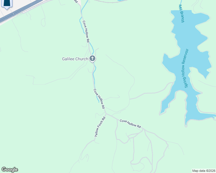 map of restaurants, bars, coffee shops, grocery stores, and more near 7330 Cove Hollow Rd in Roanoke