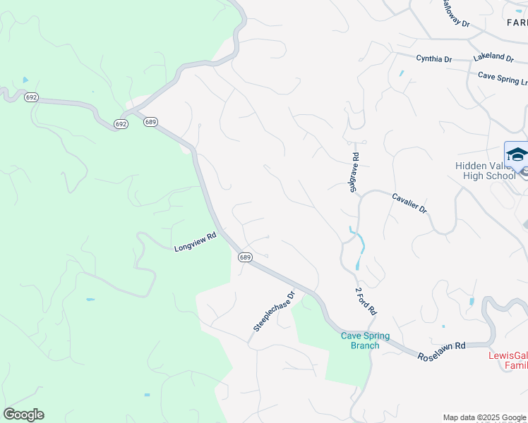 map of restaurants, bars, coffee shops, grocery stores, and more near 6350 Stonecroft Ct in Roanoke