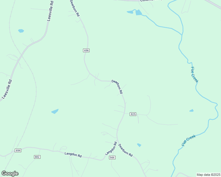 map of restaurants, bars, coffee shops, grocery stores, and more near 5562 Dearborn Road in Evington