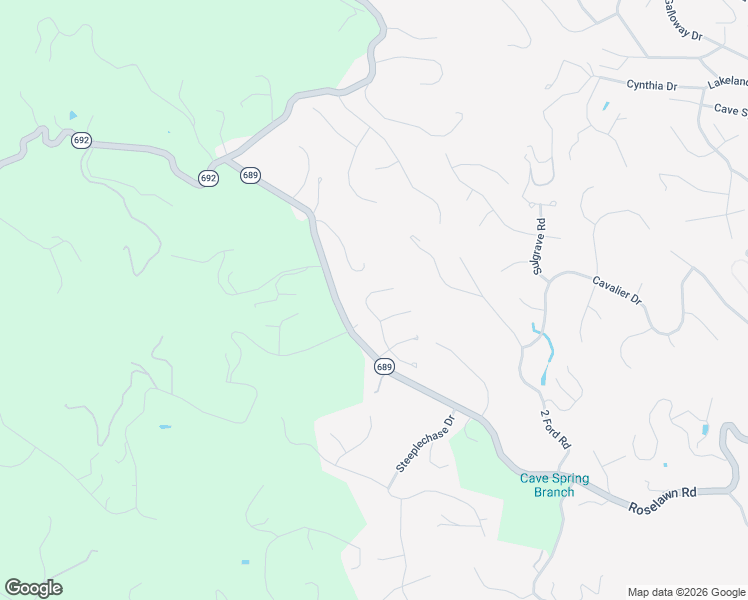 map of restaurants, bars, coffee shops, grocery stores, and more near 6335 Sandhurst Dr in Roanoke