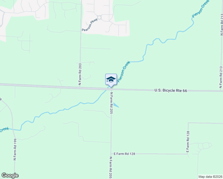 map of restaurants, bars, coffee shops, grocery stores, and more near 4650 East State Highway Yy in Springfield