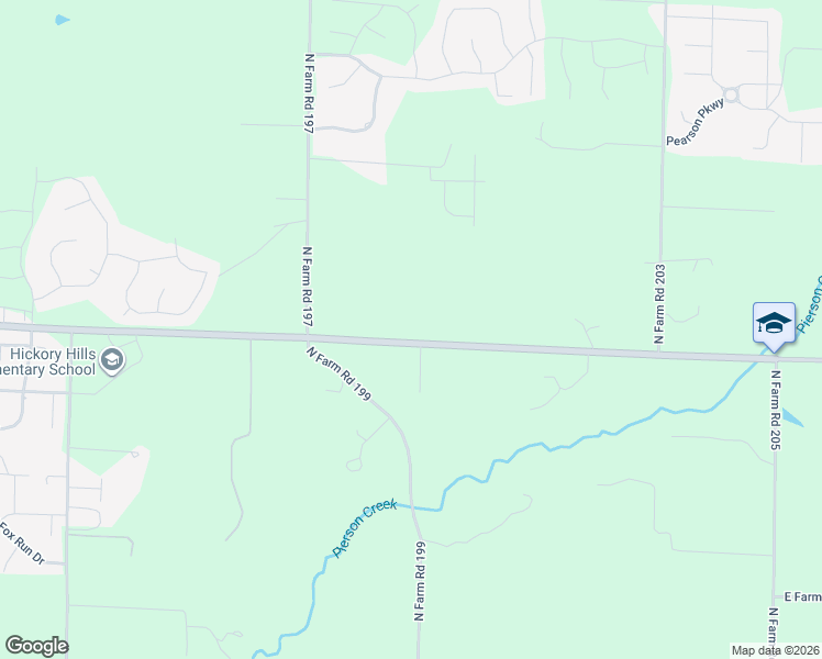 map of restaurants, bars, coffee shops, grocery stores, and more near 5109 State Highway YY in Springfield