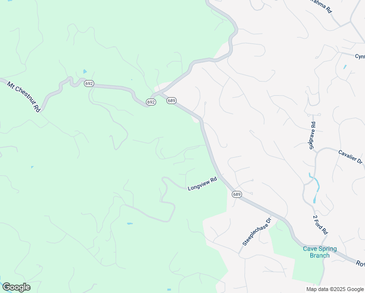 map of restaurants, bars, coffee shops, grocery stores, and more near 6531 Old Farm Road in Roanoke