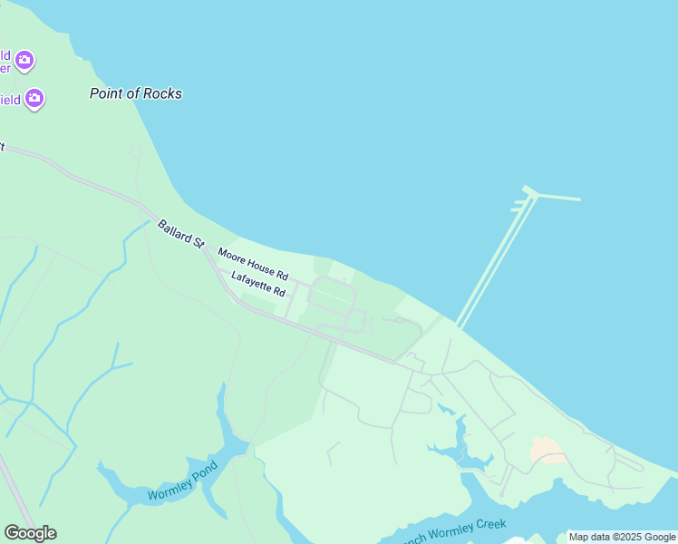 map of restaurants, bars, coffee shops, grocery stores, and more near 1313 Moore House Road in Yorktown