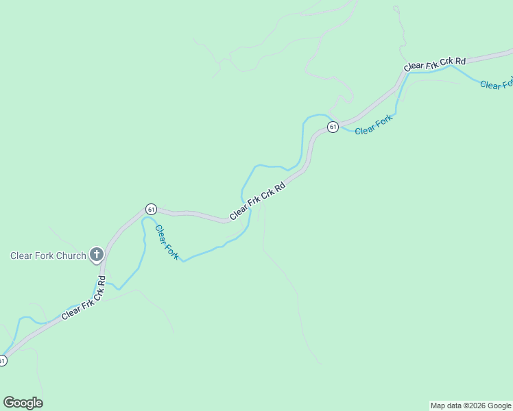 map of restaurants, bars, coffee shops, grocery stores, and more near 7012-7032 Clear Fork Creek Road in Bland County