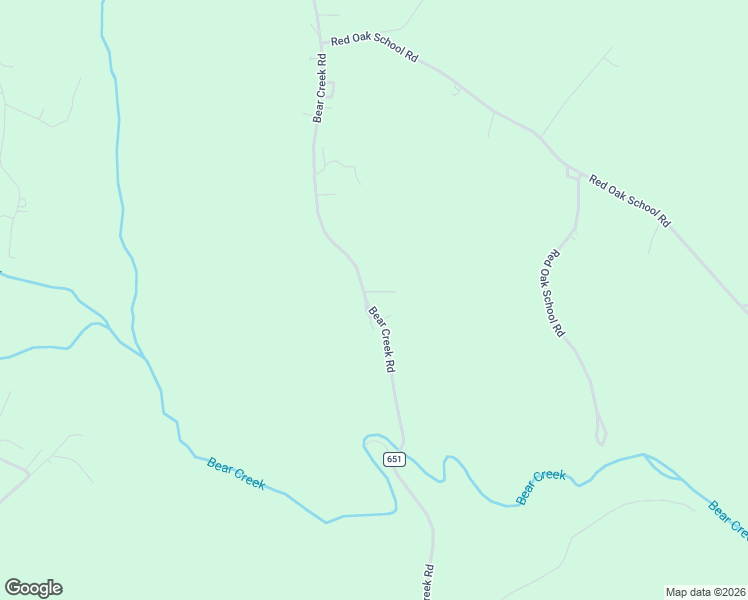 map of restaurants, bars, coffee shops, grocery stores, and more near 6122 Bear Creek Road in Rustburg