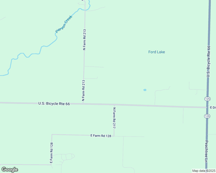 map of restaurants, bars, coffee shops, grocery stores, and more near 6703 East State Highway Yy in Springfield