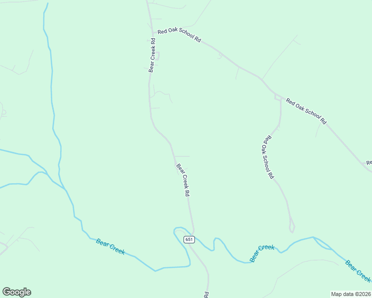 map of restaurants, bars, coffee shops, grocery stores, and more near 6122 Bear Creek Road in Rustburg