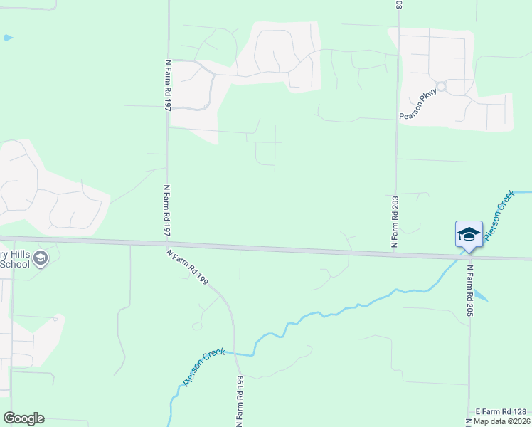 map of restaurants, bars, coffee shops, grocery stores, and more near 5109 State Highway YY in Springfield