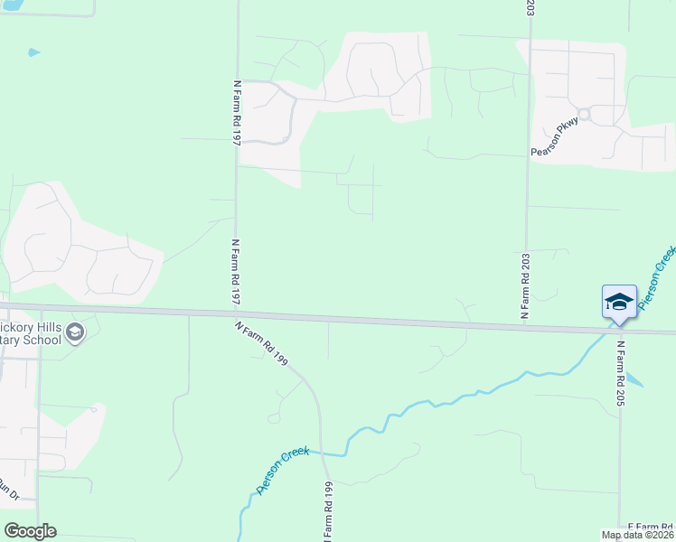 map of restaurants, bars, coffee shops, grocery stores, and more near 5109 State Highway YY in Springfield