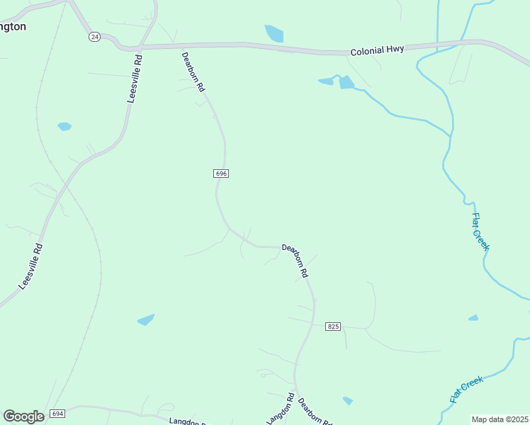 map of restaurants, bars, coffee shops, grocery stores, and more near 5667 Dearborn Road in Evington