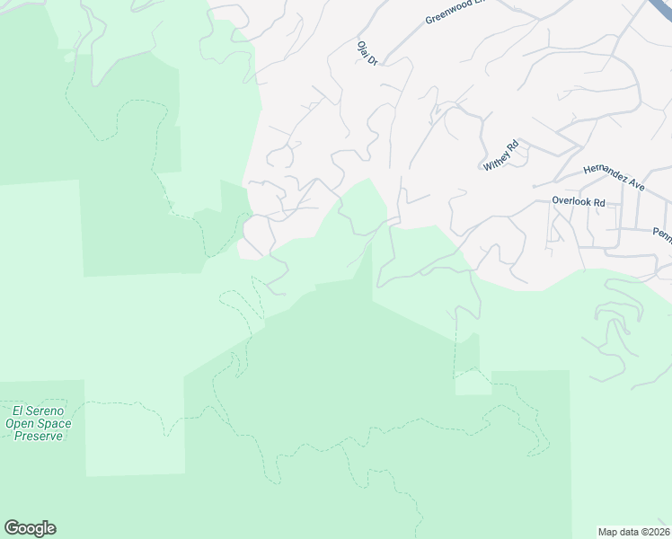 map of restaurants, bars, coffee shops, grocery stores, and more near 19048 Overlook Road in Los Gatos