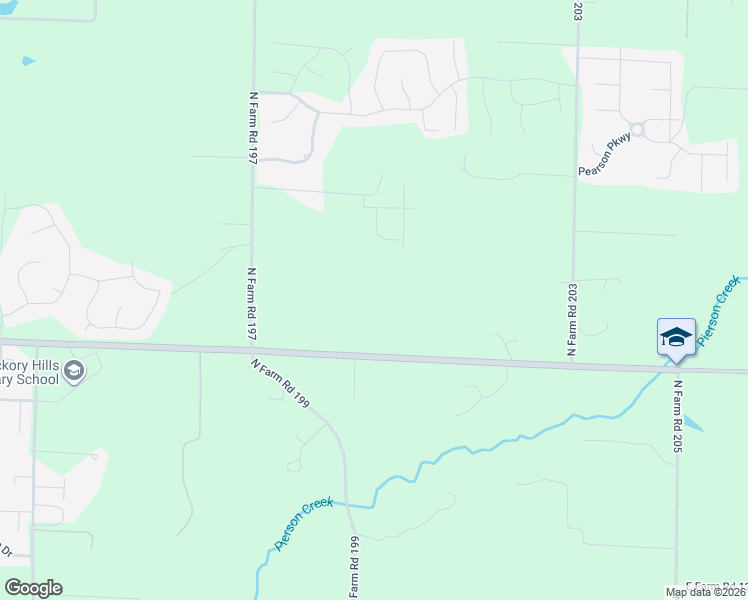 map of restaurants, bars, coffee shops, grocery stores, and more near 5109 State Highway YY in Springfield