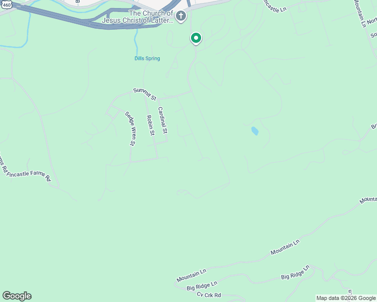 map of restaurants, bars, coffee shops, grocery stores, and more near 644 Dove Cir in Bluefield