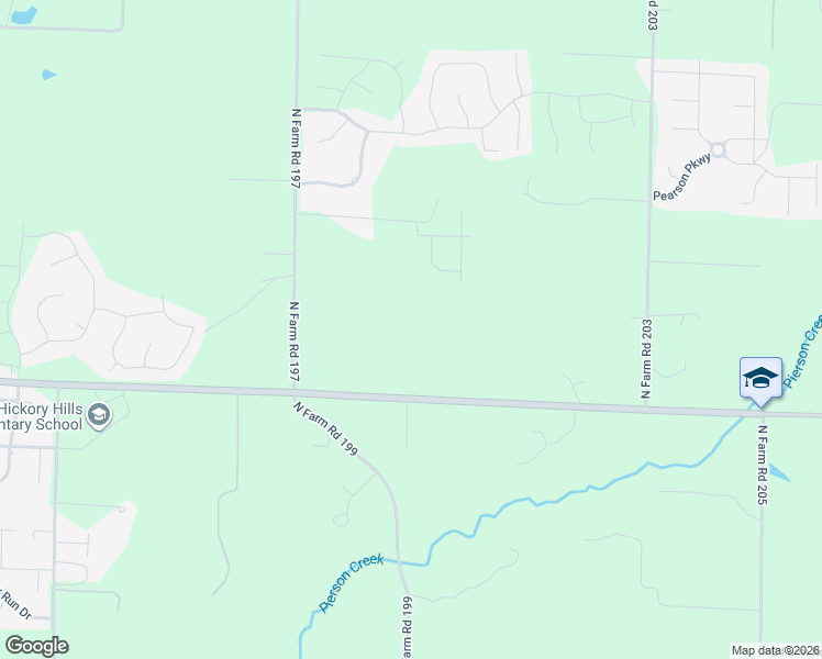 map of restaurants, bars, coffee shops, grocery stores, and more near 5109 State Highway YY in Springfield