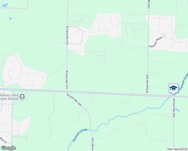 map of restaurants, bars, coffee shops, grocery stores, and more near 5109 State Highway YY in Springfield