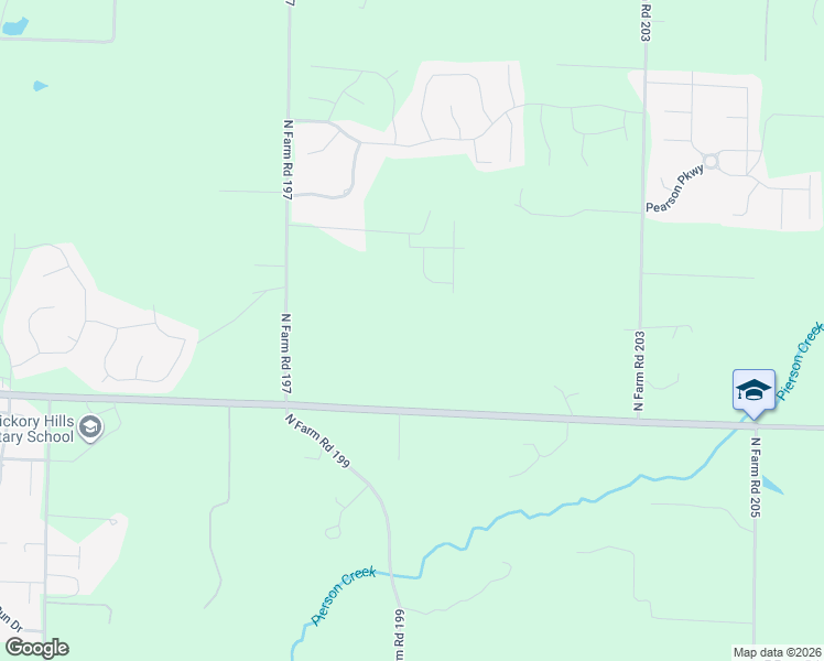 map of restaurants, bars, coffee shops, grocery stores, and more near 5109 State Highway YY in Springfield