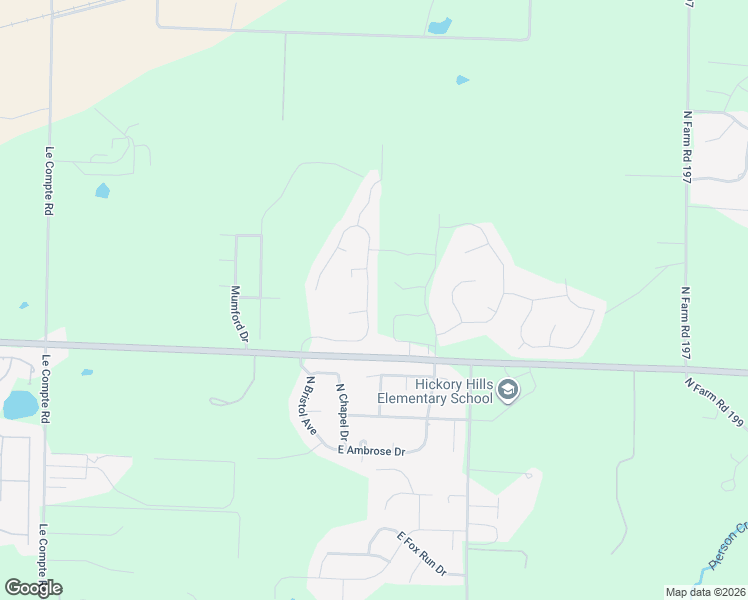 map of restaurants, bars, coffee shops, grocery stores, and more near 4396 East Kentbrook Drive in Springfield