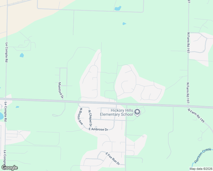 map of restaurants, bars, coffee shops, grocery stores, and more near 4396 East Kentbrook Drive in Springfield