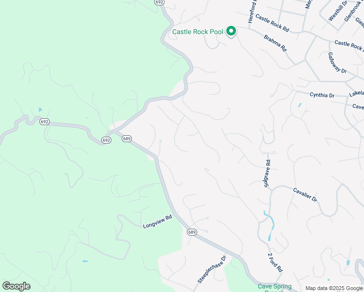 map of restaurants, bars, coffee shops, grocery stores, and more near 6572 Forest View Road in Cave Spring