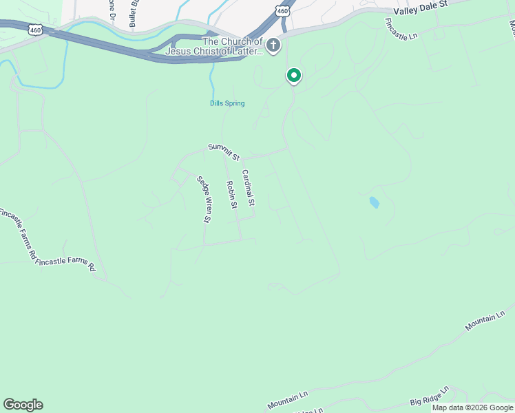 map of restaurants, bars, coffee shops, grocery stores, and more near 617 Cardinal Street in Bluefield