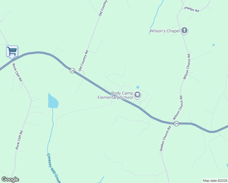 map of restaurants, bars, coffee shops, grocery stores, and more near 3231-3429 Shingle Block Road in Bedford