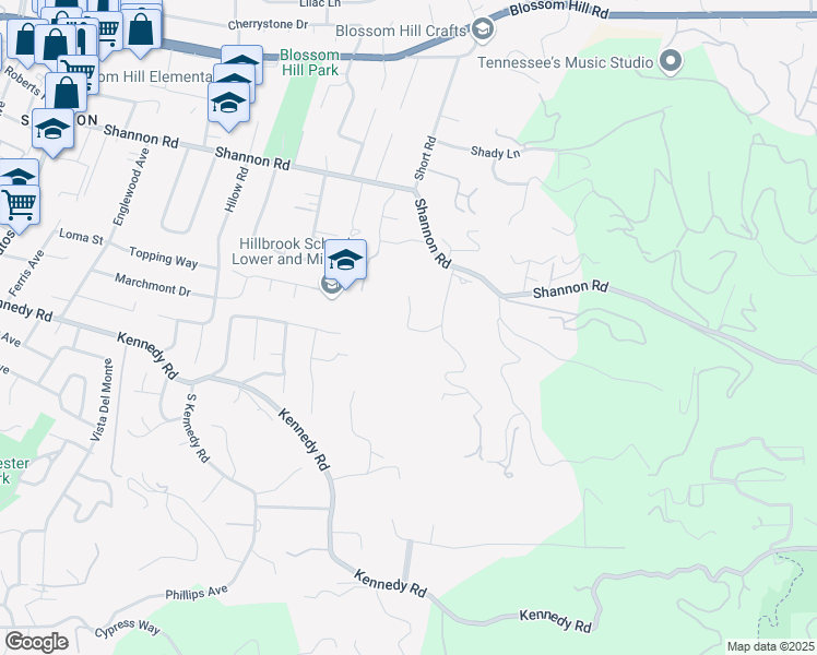 map of restaurants, bars, coffee shops, grocery stores, and more near 15955 Cerro Vista Court in Los Gatos