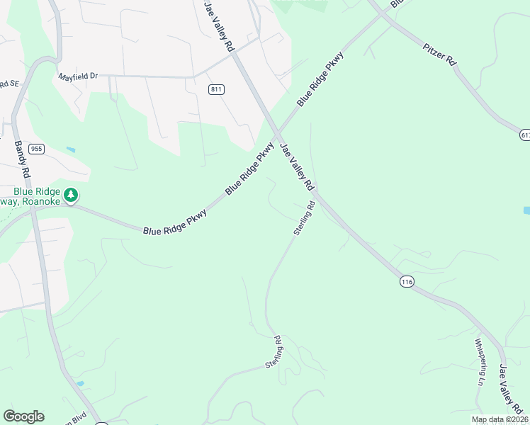 map of restaurants, bars, coffee shops, grocery stores, and more near 3453 Periwinkle Lane in Roanoke