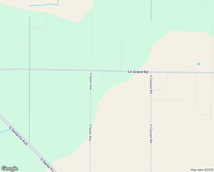 map of restaurants, bars, coffee shops, grocery stores, and more near 14625 Le Grand Road in Le Grand