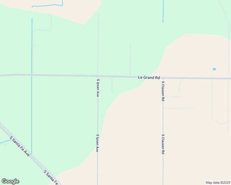 map of restaurants, bars, coffee shops, grocery stores, and more near 14625 Le Grand Road in Le Grand