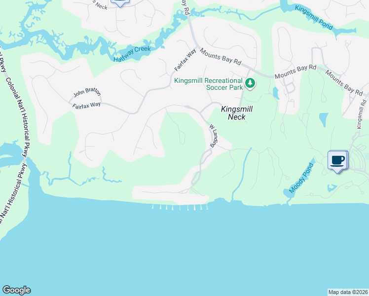 map of restaurants, bars, coffee shops, grocery stores, and more near 120 The Green in Williamsburg