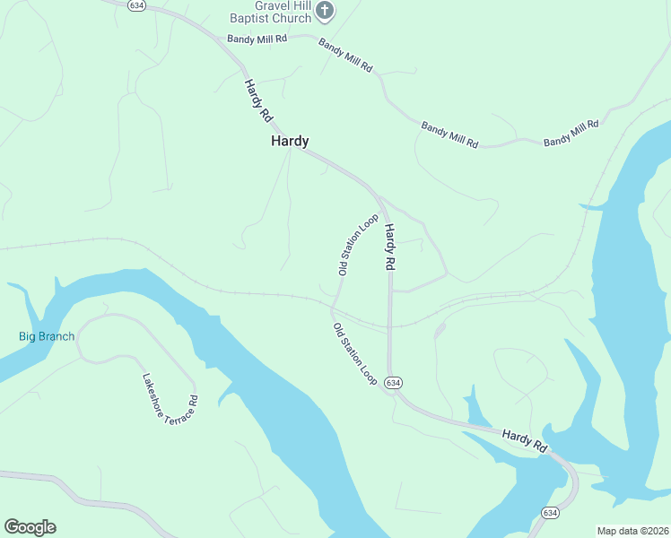 map of restaurants, bars, coffee shops, grocery stores, and more near 1197 Old Station Loop in Hardy