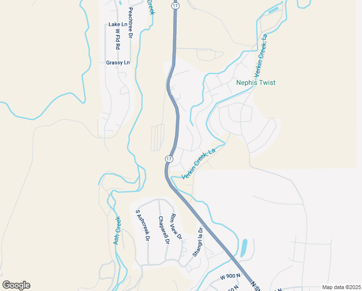 map of restaurants, bars, coffee shops, grocery stores, and more near 1512 Cholla Drive in Toquerville