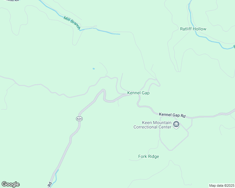 map of restaurants, bars, coffee shops, grocery stores, and more near Virginia 624 in Oakwood