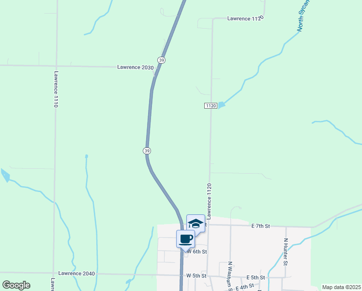 map of restaurants, bars, coffee shops, grocery stores, and more near 3137 Lawrence 1120 in Miller