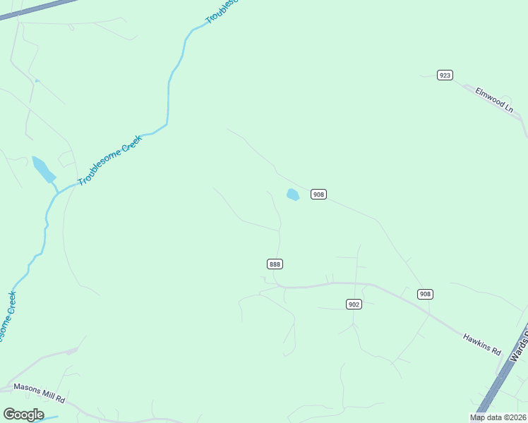 map of restaurants, bars, coffee shops, grocery stores, and more near 1189 Hawkins Road in Evington