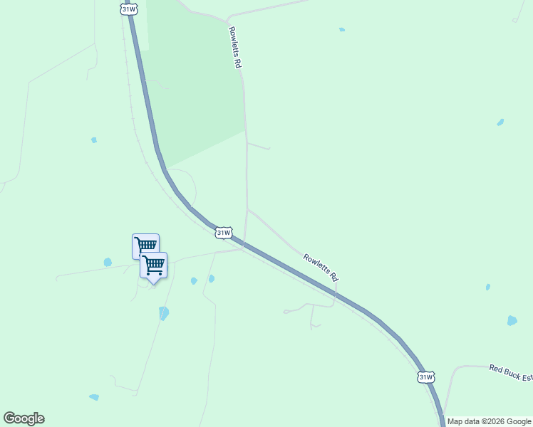map of restaurants, bars, coffee shops, grocery stores, and more near 2-498 Rowletts Road in Horse Cave