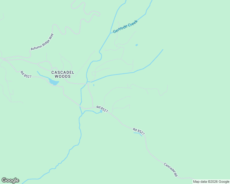 map of restaurants, bars, coffee shops, grocery stores, and more near Cascadel Drive in North Fork