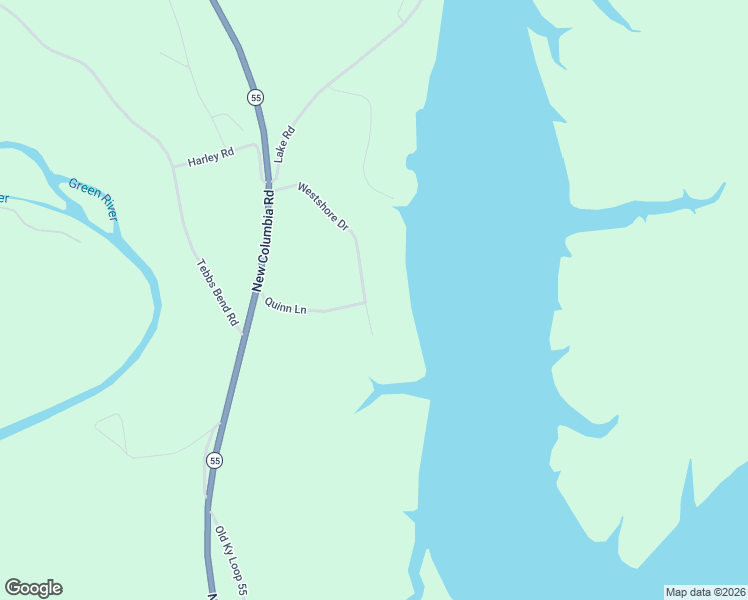 map of restaurants, bars, coffee shops, grocery stores, and more near 2-298 Quinn Lane in Campbellsville