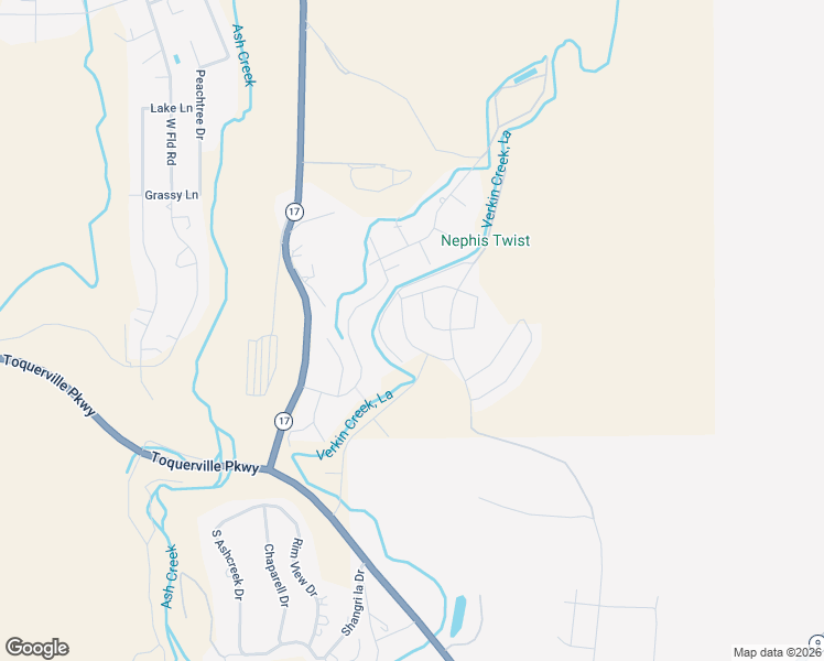 map of restaurants, bars, coffee shops, grocery stores, and more near 1257 Arches St in Toquerville