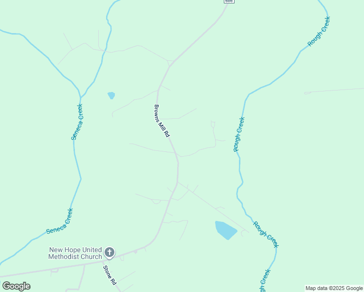 map of restaurants, bars, coffee shops, grocery stores, and more near 2200 Browns Mill Road in Rustburg